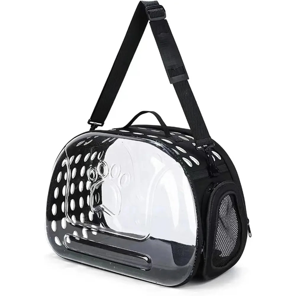 Transparent Pet Travel Carrier