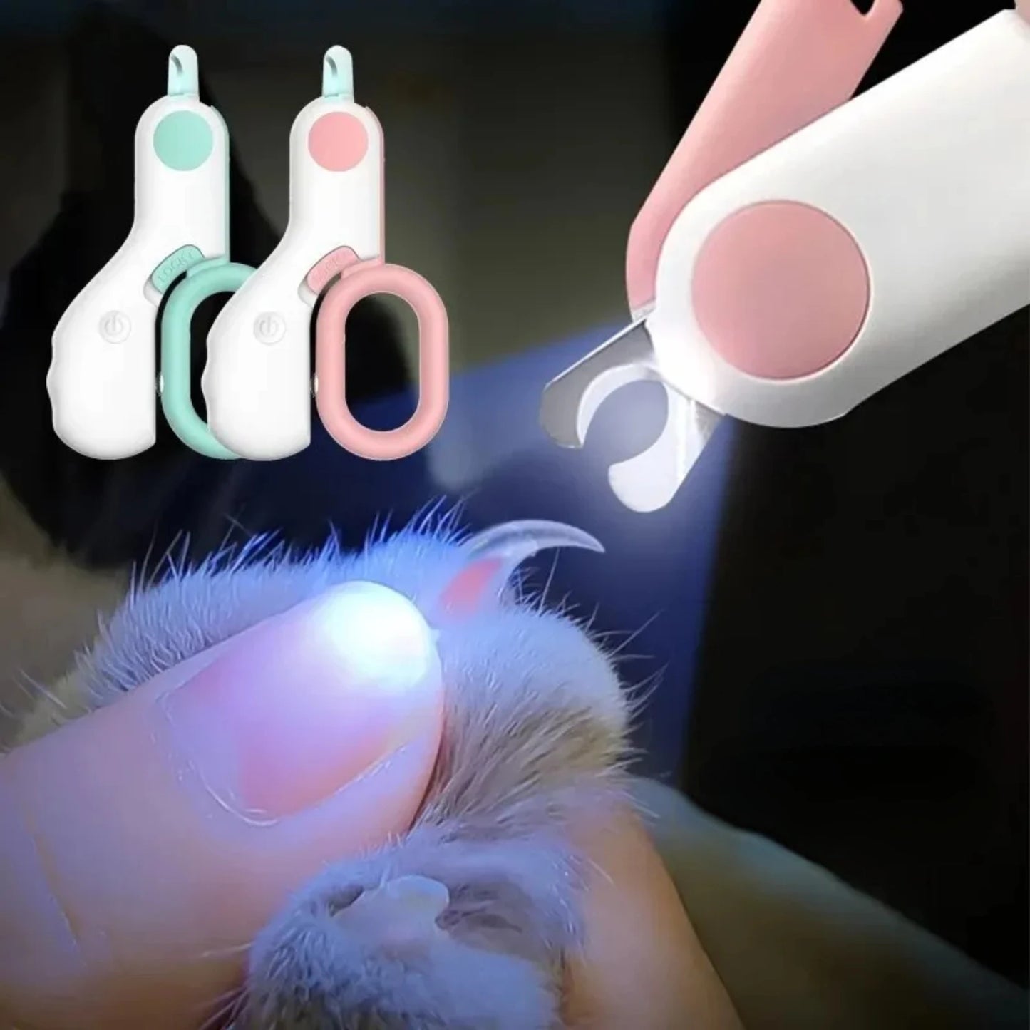 Professional LED Pet Nail Clipper